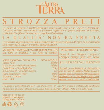 Strozza Preti - Chickpeas 250g