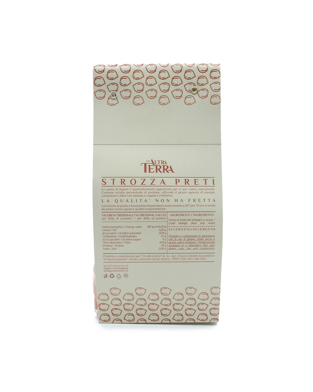 Strozza Preti - Red Lentils 250g