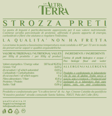 Strozza Preti - Piselli 250g
